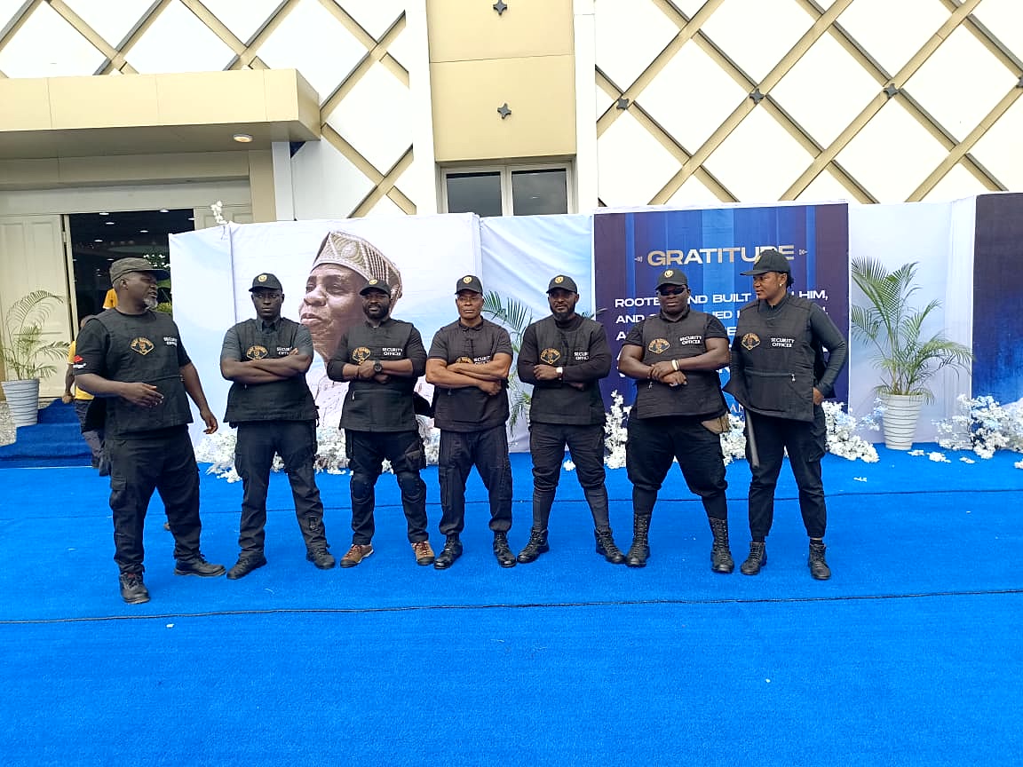 Sarf Guards event security team on duty