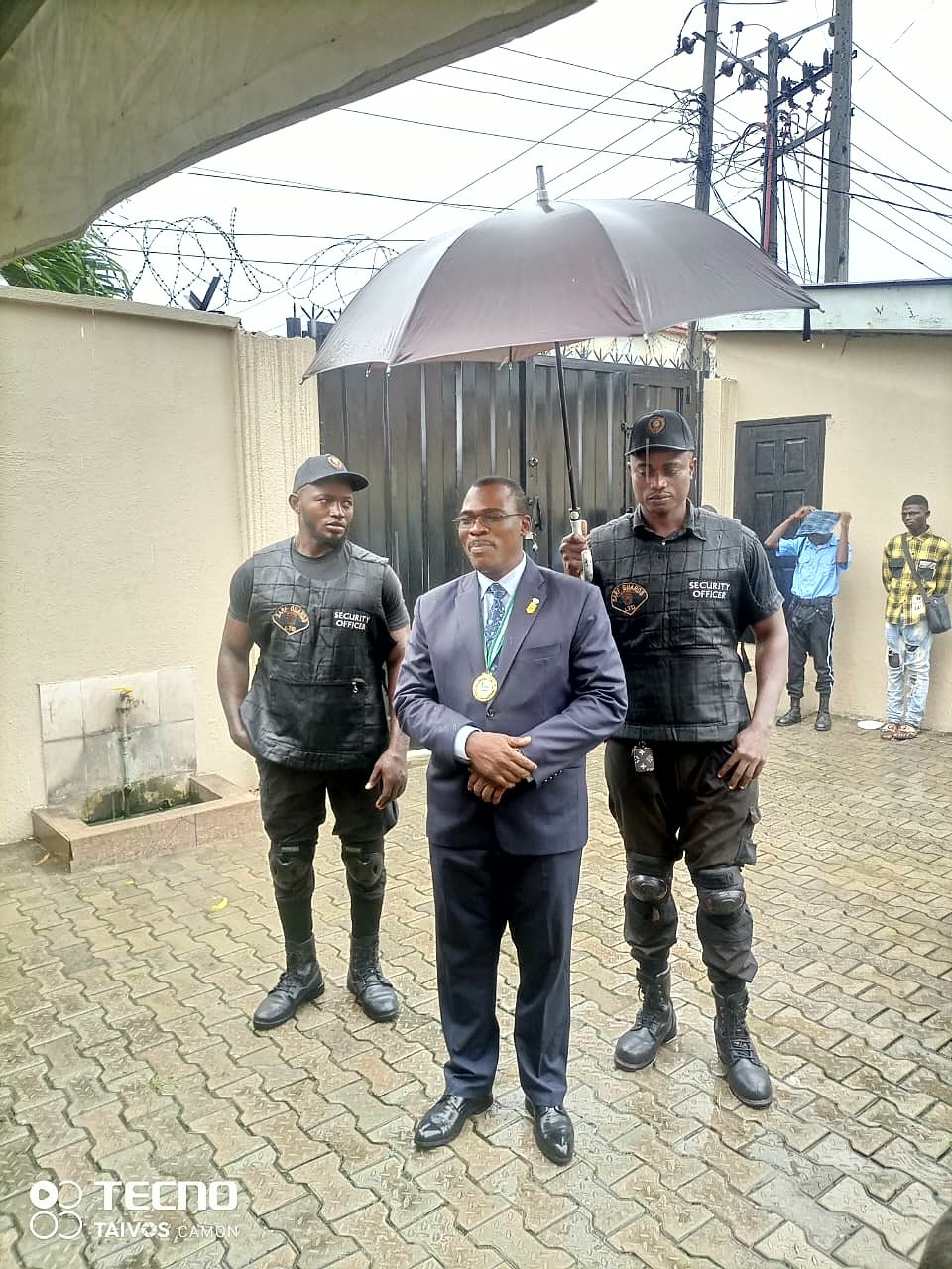 Sarf Guards close protection officers escorting a client